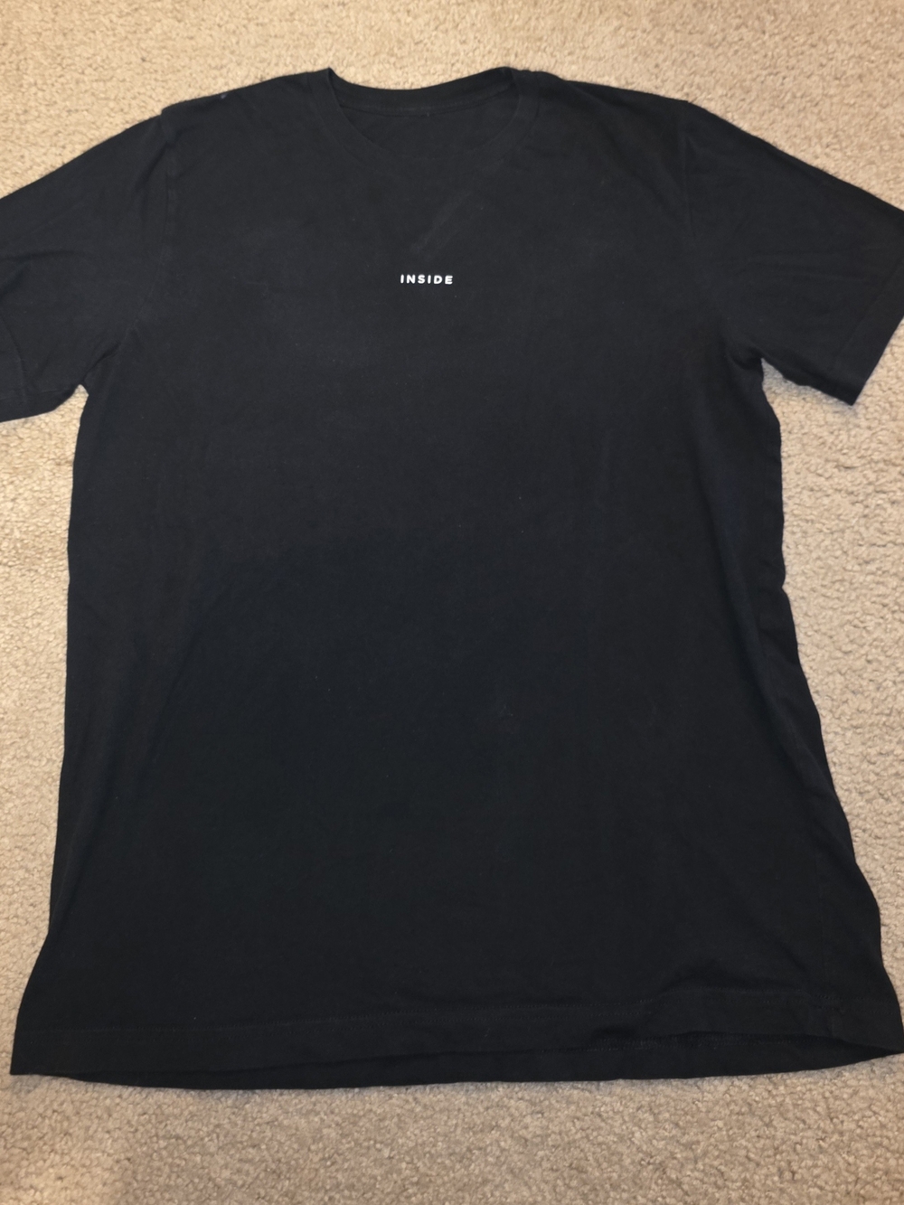 Bo Burnham Inside T Shirt Black Comedy Graphic Merch Mens Size Medium Next Level